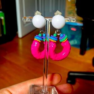 Lucite earrings